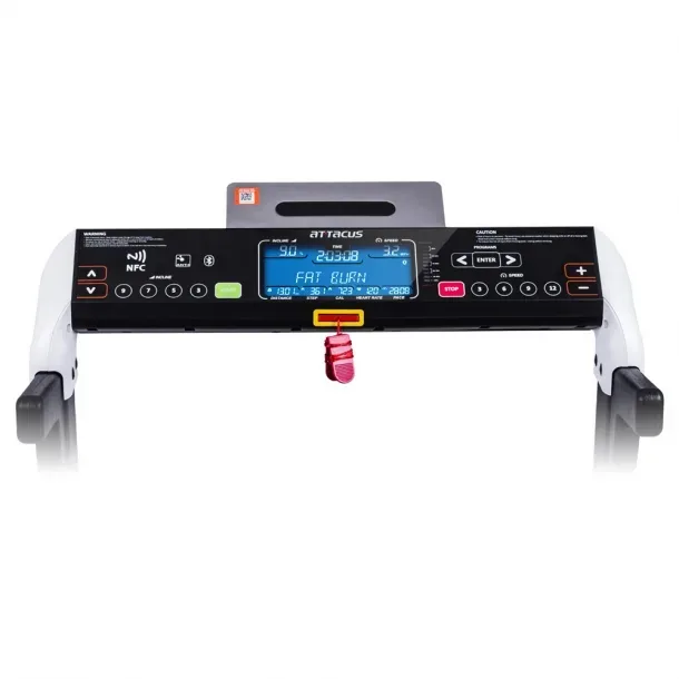 ลู่วิ่งไฟฟ้า ATTACUS รุ่น AT100 3 แรงม้า Smart Treadmill รุ่นจิ๋ว เล่นเกมส์ Zwift Kinomap Could run รับประกันสินค้า 1 ปี ลู่วิ่งไฟฟ้า ATTACUS รุ่น AT100 3 แรงม้า Smart Treadmill รุ่นจิ๋ว เล่นเกมส์ Zwift Kinomap Could run รับประกันสินค้า 1 ปี - Image 9