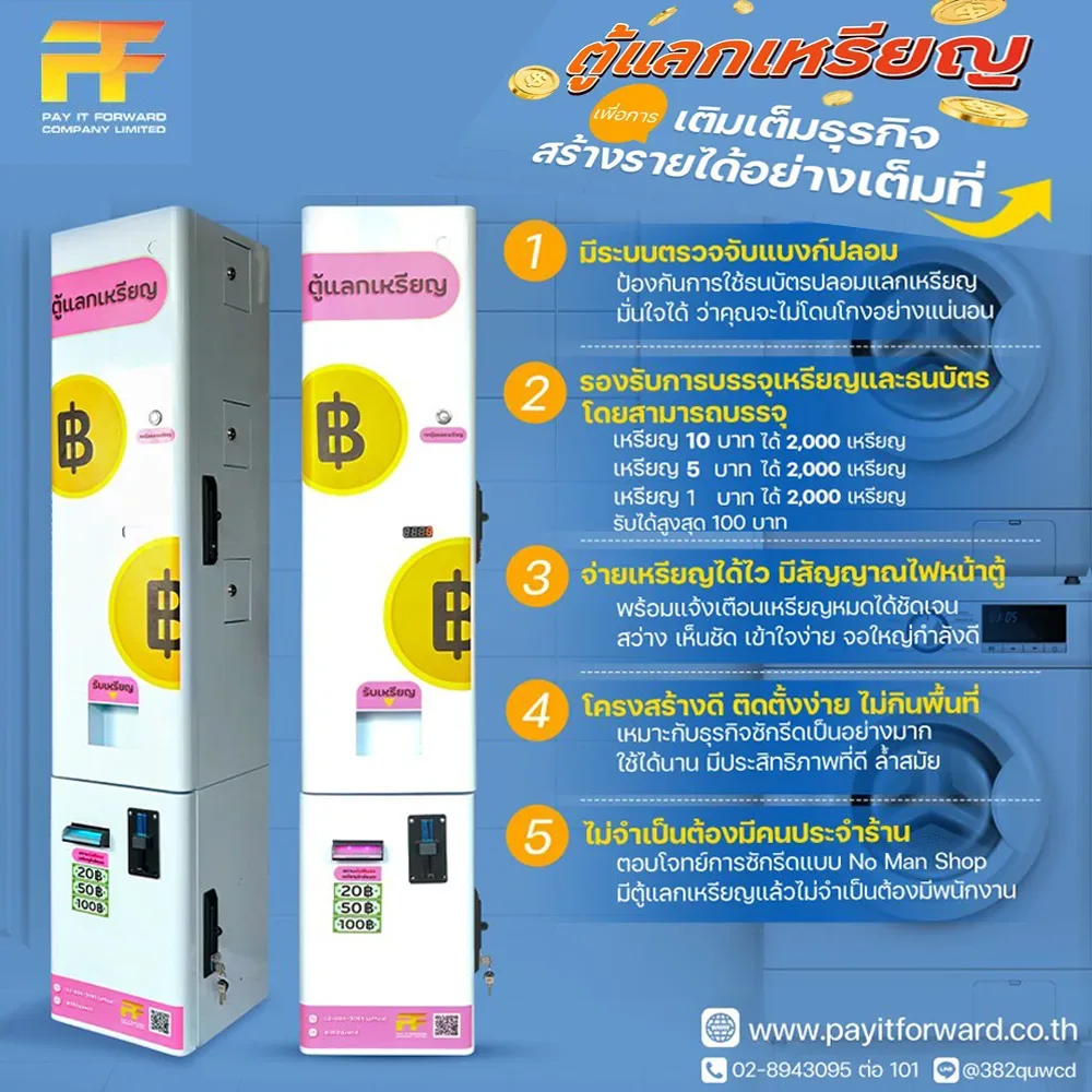 เครื่องแลกเหรียญ
